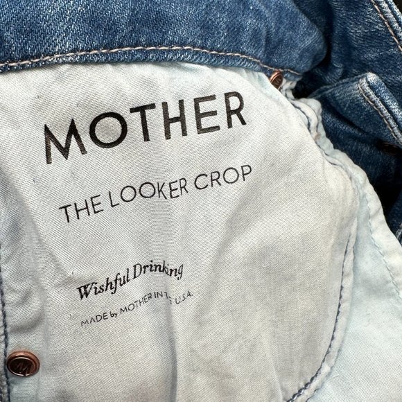 Mother The Looker Crop Jeans In Wishful Thinking - Picture 7 of 10